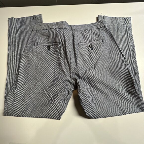 Banana Republic Avery Tie Waist Ankle Pants Trousers Office Straight Leg Size 2 - Picture 10 of 10